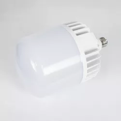 HIGHBAY 60067 Λάμπα E27 LED 58W 6790lm 260° AC 220-240V Αδιάβροχο IP44 Φυσικό Λευκό 4500K - Lumileds SMD Chip - Λευκό Γαλακτερό - Μ15 x Π15 x Υ24cm - 3 Χρόνια Εγγύηση