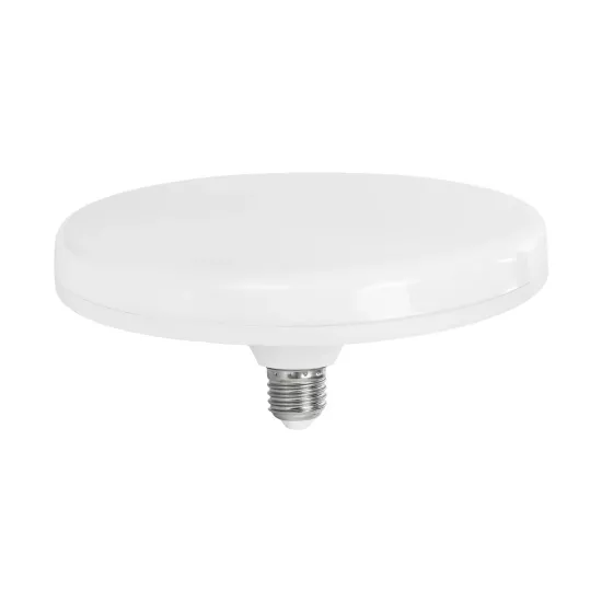 60072 Λάμπα LED E27 UFO F220 32W 230V 3200lm 180° AC 220-240V IP20 Ψυχρό Λευκό 6000K - Μ22 x Π22 x Υ7cm - 3 Χρόνια Εγγύηση