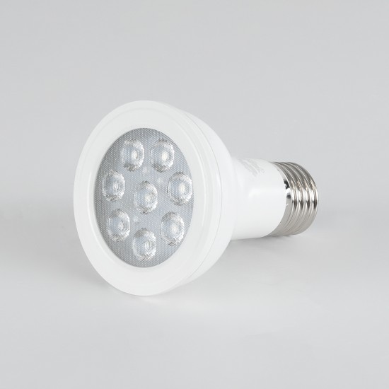 60083 Λάμπα LED E27 PAR20 8W 752lm 90° AC 220-240V IP20 Φ6.5 x Υ8.5cm Θερμό Λευκό 2700K - 3 Χρόνια Εγγύηση