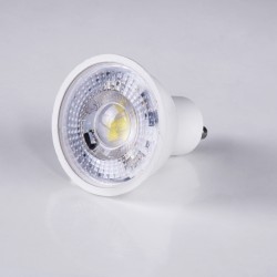 BEAMO 60117 Σποτ GU10 MR16 LED 7W 770lm 38° AC 220-240V IP20 Ψυχρό Λευκό 6000K- Bridgelux SMD Chip - Μ5 x Π5 x Υ5.2cm - 3 Χρόνια Εγγύηση