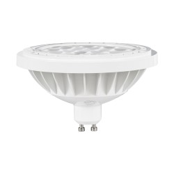 BEAMAR 60134 Σποτ GU10 AR111 LED 15W 1410lm 12° AC 220-240V IP20 Θερμό Λευκό 2700K Dimmable - Μ11 x Π11 x Υ6.6cm - 3 Χρόνια Εγγύηση