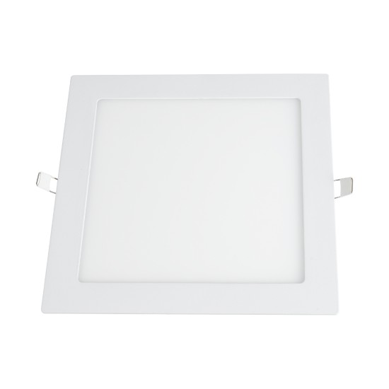 60197 Χωνευτό LED Panel 20W 2180lm 120° AC 220-240V IP20 Μ22.5 x Π22.5 x Υ1.9cm Ψυχρό Λευκό 6000K - 3 Χρόνια Εγγύηση