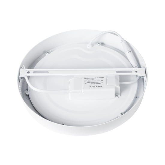 60201 Εξωτερικό LED Panel Φ22cm 20W 2120lm 120° AC 220-240V IP20 Φ22.2 x Υ3cm Φυσικό Λευκό 4500K - 3 Χρόνια Εγγύηση 60201 Εξωτερικό LED Panel Φ22cm 20W 2120lm 120° AC 220-240V IP20 Φ22.2 x Υ3cm Φυσικό Λευκό 4500K - 3 Χρόνια Εγγύηση