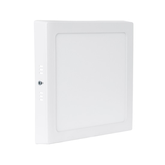 60203 Εξωτερικό LED Panel 22x22cm 20W 2180lm 120° AC 220-240V IP20 Μ22 x Π22 x Υ3cm Ψυχρό Λευκό 6000K - 3 Χρόνια Εγγύηση