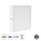 60204 Εξωτερικό LED Panel 22x22cm 20W 2120lm 120° AC 220-240V IP20 Μ22 x Π22 x Υ3cm Φυσικό Λευκό 4500K - 3 Χρόνια Εγγύηση