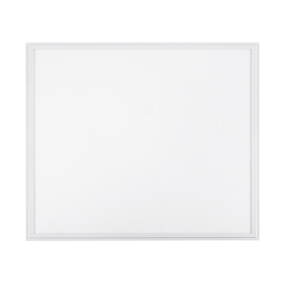 60206-1 Χωνευτό LED Panel Milky Super Slim 60x60cm 40W 4000lm 120° CRI≥80Ra UGR<19 AC 220-240V IP20 Μ60 x Π60 x Υ1.5cm - Ψυχρό Λευκό 6000K - TÜV Certified Driver - 5 Χρόνια Εγγύηση