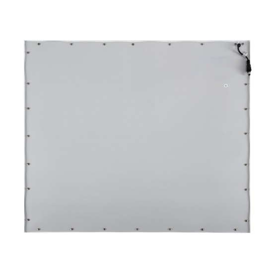 60206-1 Χωνευτό LED Panel Milky Super Slim 60x60cm 40W 4000lm 120° CRI≥80Ra UGR<19 AC 220-240V IP20 Μ60 x Π60 x Υ1.5cm - Ψυχρό Λευκό 6000K - TÜV Certified Driver - 5 Χρόνια Εγγύηση