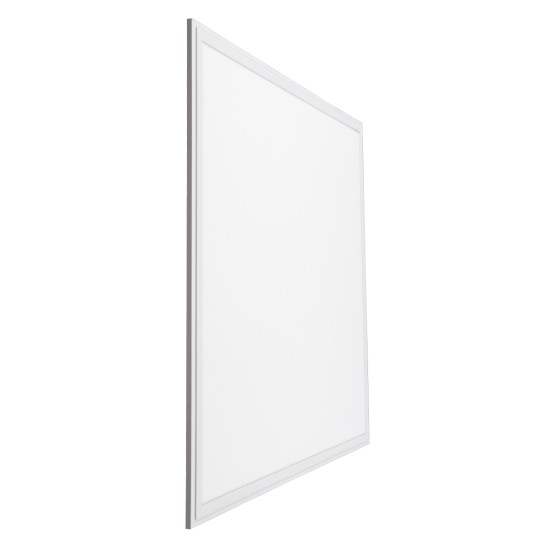 60206-1 Χωνευτό LED Panel Milky Super Slim 60x60cm 40W 4000lm 120° CRI≥80Ra UGR<19 AC 220-240V IP20 Μ60 x Π60 x Υ1.5cm - Ψυχρό Λευκό 6000K - TÜV Certified Driver - 5 Χρόνια Εγγύηση