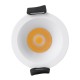 MICRO-S 60236 Χωνευτό LED Spot Downlight TrimLess Φ4cm 5W 650lm 38° AC 220-240V IP20 Φ4 x Υ5.9cm - Στρόγγυλο - Λευκό - Φυσικό Λευκό 4500K - Bridgelux COB - 5 Years Warranty