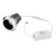 MICRO-B 60240 Χωνευτό LED Spot Downlight TrimLess Φ6cm 7W 910lm 38° AC 220-240V IP20 Φ6 x Υ7.8cm - Στρόγγυλο - Λευκό με Μαύρο Κάτοπτρο - Φυσικό Λευκό 4500K - Bridgelux COB - 5 Years Warranty MICRO-B 60240 Χωνευτό LED Spot Downlight TrimLess Φ6cm 7W 910lm 38° AC 220-240V IP20 Φ6 x Υ7.8cm - Στρόγγυλο - Λευκό με Μαύρο Κάτοπτρο - Φυσικό Λευκό 4500K - Bridgelux COB - 5 Years Warranty