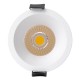 MICRO-B 60242 Χωνευτό LED Spot Downlight TrimLess Φ6cm 7W 910lm 38° AC 220-240V IP20 Φ6 x Υ7.8cm - Στρόγγυλο - Λευκό - Φυσικό Λευκό 4500K - Bridgelux COB - 5 Years Warranty