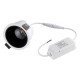 PLUTO-M 60253 Χωνευτό LED Spot Downlight TrimLess Φ8.4cm 10W 1250lm 38° AC 220-240V IP20 Φ8.4 x Υ5.9cm - Στρόγγυλο - Λευκό με Μαύρο Κάτοπτρο & Anti-Glare HoneyComb - Θερμό Λευκό 2700K - Bridgelux COB - 5 Years Warranty PLUTO-M 60253 Χωνευτό LED Spot Downlight TrimLess Φ8.4cm 10W 1250lm 38° AC 220-240V IP20 Φ8.4 x Υ5.9cm - Στρόγγυλο - Λευκό με Μαύρο Κάτοπτρο & Anti-Glare HoneyComb - Θερμό Λευκό 2700K - Bridgelux COB - 5 Years Warranty