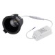 PLUTO-M 60256 Χωνευτό LED Spot Downlight TrimLess Φ8.4cm 10W 1300lm 38° AC 220-240V IP20 Φ8.4 x Υ5.9cm - Στρόγγυλο - Μαύρο & Anti-Glare HoneyComb - Φυσικό Λευκό 4500K - Bridgelux COB - 5 Years Warranty PLUTO-M 60256 Χωνευτό LED Spot Downlight TrimLess Φ8.4cm 10W 1300lm 38° AC 220-240V IP20 Φ8.4 x Υ5.9cm - Στρόγγυλο - Μαύρο & Anti-Glare HoneyComb - Φυσικό Λευκό 4500K - Bridgelux COB - 5 Years Warranty