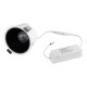 PLUTO-B 60258 Χωνευτό LED Spot Downlight TrimLess Φ10.4cm 15W 1950lm 38° AC 220-240V IP20 Φ10.4 x Υ6.5cm - Στρόγγυλο - Λευκό με Μαύρο Κάτοπτρο & Anti-Glare HoneyComb - Φυσικό Λευκό 4500K - Bridgelux COB - 5 Years Warranty PLUTO-B 60258 Χωνευτό LED Spot Downlight TrimLess Φ10.4cm 15W 1950lm 38° AC 220-240V IP20 Φ10.4 x Υ6.5cm - Στρόγγυλο - Λευκό με Μαύρο Κάτοπτρο & Anti-Glare HoneyComb - Φυσικό Λευκό 4500K - Bridgelux COB - 5 Years Warranty
