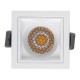 PLUTO-S 60266 Χωνευτό LED Spot Downlight TrimLess Μ6.4xΠ6.4cm 7W 910lm 38° AC 220-240V IP20 Μ6.4 x Π6.4 x Υ4.9cm - Τετράγωνο - Λευκό & Anti-Glare HoneyComb - Φυσικό Λευκό 4500K - Bridgelux COB - 5 Years Warranty