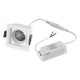 PLUTO-S 60266 Χωνευτό LED Spot Downlight TrimLess Μ6.4xΠ6.4cm 7W 910lm 38° AC 220-240V IP20 Μ6.4 x Π6.4 x Υ4.9cm - Τετράγωνο - Λευκό & Anti-Glare HoneyComb - Φυσικό Λευκό 4500K - Bridgelux COB - 5 Years Warranty PLUTO-S 60266 Χωνευτό LED Spot Downlight TrimLess Μ6.4xΠ6.4cm 7W 910lm 38° AC 220-240V IP20 Μ6.4 x Π6.4 x Υ4.9cm - Τετράγωνο - Λευκό & Anti-Glare HoneyComb - Φυσικό Λευκό 4500K - Bridgelux COB - 5 Years Warranty