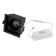 PLUTO-B 60280 Χωνευτό LED Spot Downlight TrimLess Μ10.4xΠ10.4cm 15W 1950lm 38° AC 220-240V IP20 Μ10.4 x Π10.4 x Υ6.5cm - Τετράγωνο - Μαύρο & Anti-Glare HoneyComb - Φυσικό Λευκό 4500K - Bridgelux COB - 5 Years Warranty PLUTO-B 60280 Χωνευτό LED Spot Downlight TrimLess Μ10.4xΠ10.4cm 15W 1950lm 38° AC 220-240V IP20 Μ10.4 x Π10.4 x Υ6.5cm - Τετράγωνο - Μαύρο & Anti-Glare HoneyComb - Φυσικό Λευκό 4500K - Bridgelux COB - 5 Years Warranty