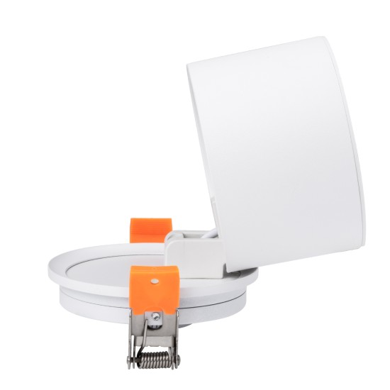 OMEGA-R 60294 Χωνευτό LED Spot Downlight TrimLess Φ10cm 12W 1560lm 36° AC 220-240V IP20 Φ10 x Υ8.2cm - Στρόγγυλο - Λευκό - Φυσικό Λευκό 4500K - Bridgelux COB - 5 Years Warranty OMEGA-R 60294 Χωνευτό LED Spot Downlight TrimLess Φ10cm 12W 1560lm 36° AC 220-240V IP20 Φ10 x Υ8.2cm - Στρόγγυλο - Λευκό - Φυσικό Λευκό 4500K - Bridgelux COB - 5 Years Warranty