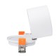 OMEGA-R 60294 Χωνευτό LED Spot Downlight TrimLess Φ10cm 12W 1560lm 36° AC 220-240V IP20 Φ10 x Υ8.2cm - Στρόγγυλο - Λευκό - Φυσικό Λευκό 4500K - Bridgelux COB - 5 Years Warranty OMEGA-R 60294 Χωνευτό LED Spot Downlight TrimLess Φ10cm 12W 1560lm 36° AC 220-240V IP20 Φ10 x Υ8.2cm - Στρόγγυλο - Λευκό - Φυσικό Λευκό 4500K - Bridgelux COB - 5 Years Warranty