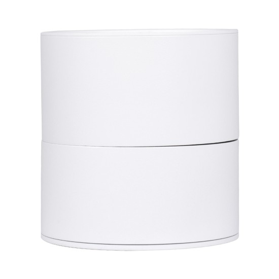 OMEGA-S 60298 Κινούμενο Downlight Σποτ LED 12W 1560lm 36° AC 220-240V IP20 Φυσικό Λευκό 4500K - Bridgelux COB Chip & TÜV SÜD Driver - Λευκό Ματ - Μ10 x Π10 x Υ10.5cm - 5 Χρόνια Εγγύηση