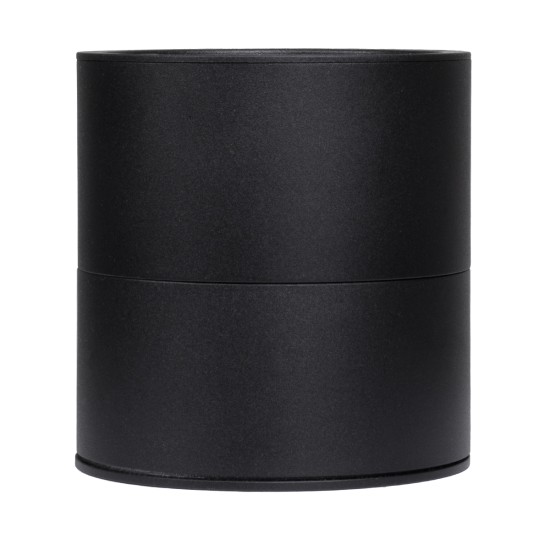 OMEGA-S 60301 Κινούμενο Downlight Σποτ LED 12W 1500lm 36° AC 220-240V IP20 Θερμό Λευκό 2700K - Bridgelux COB Chip & TÜV SÜD Driver - Μαύρο Ματ - Μ10 x Π10 x Υ10.5cm - 5 Χρόνια Εγγύηση