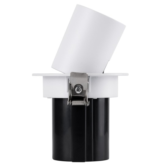 VIRGO-S 60302 Χωνευτό LED Spot Downlight TrimLess Φ9cm 7W 910lm 36° AC 220-240V IP20 Φ9cm x Υ9cm - Στρόγγυλο - Λευκό με Μαύρο Κάτοπτρο - Φυσικό Λευκό 4500K - Bridgelux COB - 5 Years Warranty VIRGO-S 60302 Χωνευτό LED Spot Downlight TrimLess Φ9cm 7W 910lm 36° AC 220-240V IP20 Φ9cm x Υ9cm - Στρόγγυλο - Λευκό με Μαύρο Κάτοπτρο - Φυσικό Λευκό 4500K - Bridgelux COB - 5 Years Warranty