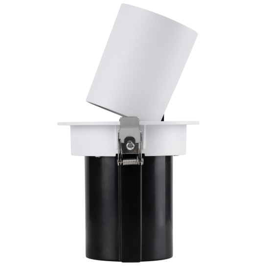 VIRGO-M 60306 Χωνευτό LED Spot Downlight TrimLess Φ11cm 12W 1560lm 36° AC 220-240V IP20 Φ11cm x Υ11.5cm - Στρόγγυλο - Λευκό με Μαύρο Κάτοπτρο - Φυσικό Λευκό 4500K - Bridgelux COB - 5 Years Warranty VIRGO-M 60306 Χωνευτό LED Spot Downlight TrimLess Φ11cm 12W 1560lm 36° AC 220-240V IP20 Φ11cm x Υ11.5cm - Στρόγγυλο - Λευκό με Μαύρο Κάτοπτρο - Φυσικό Λευκό 4500K - Bridgelux COB - 5 Years Warranty