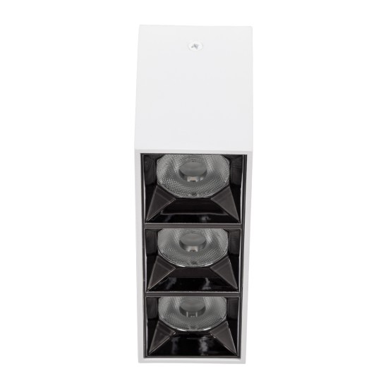 LUMINAR SUPERIOR 60327 Επιφανειακό LED Spot Downlight TrimLess 12W 1620lm 36° AC 220-240V IP20 Μ11.8 x Π4.2 x Υ6.6cm - Λευκό με Κάτοπτρο Χρωμίου - Θερμό Λευκό 2700K - Bridgelux High Lumen Chip Gen2 - TÜV Certified Driver - 5 Years Warranty LUMINAR SUPERIOR 60327 Επιφανειακό LED Spot Downlight TrimLess 12W 1620lm 36° AC 220-240V IP20 Μ11.8 x Π4.2 x Υ6.6cm - Λευκό με Κάτοπτρο Χρωμίου - Θερμό Λευκό 2700K - Bridgelux High Lumen Chip Gen2 - TÜV Certified Driver - 5 Years Warranty