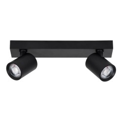 LEONARDO 60346 Μοντέρνο Φωτιστικό Οροφής LED 20W 2400lm 60° AC 220-240V IP20 Φυσικό Λευκό 4500K - Bridgelux COB - Μαύρο - Μ32 x Π7 x Υ11.8cm - 5 Χρόνια Εγγύηση