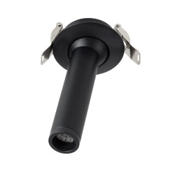 DALE 60371 Χωνευτό Κινούμενο Downlight Σποτ LED 5W 500lm 36° AC 220-240V IP20 Θερμό Λευκό 2700K - Bridgelux COB Chip & TÜV SÜD Driver - Μαύρο Ματ - Μ6.8 x Π6.8 x Υ10cm / Q5.5cm - 5 Χρόνια Εγγύηση