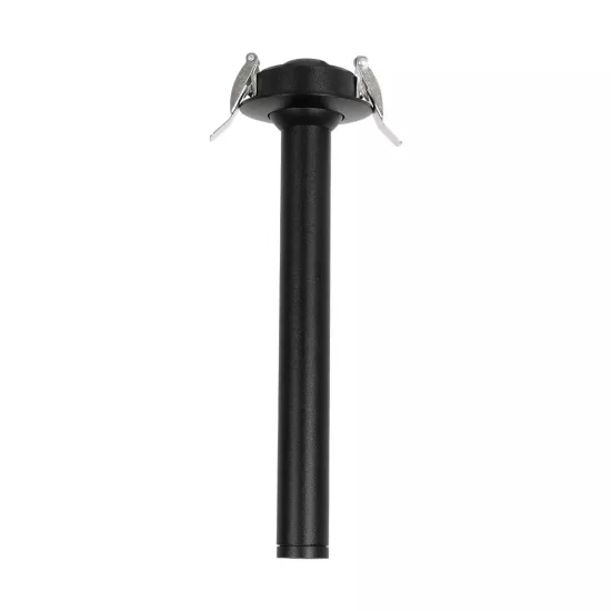 DALE 60372 Χωνευτό Κινούμενο Downlight Σποτ LED 5W 500lm 36° AC 220-240V IP20 Θερμό Λευκό 2700K - Bridgelux COB Chip & TÜV SÜD Driver - Μαύρο Ματ - Μ6.4 x Π6.4 x Υ20cm / Q5.5cm - 5 Χρόνια Εγγύηση