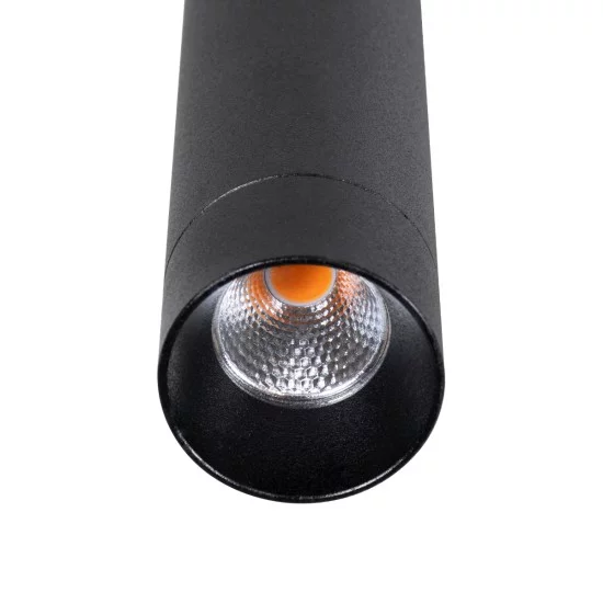 CANAL 60375 Κρεμαστό Φωτιστικό Σποτ Οροφής LED Downlight 7W 700lm 36° AC 220-240V IP20 Φ4 x Υ40cm Θερμό Λευκό 2700K - Μαύρο - Bridgelux COB - 5 Years Warranty CANAL 60375 Κρεμαστό Φωτιστικό Σποτ Οροφής LED Downlight 7W 700lm 36° AC 220-240V IP20 Φ4 x Υ40cm Θερμό Λευκό 2700K - Μαύρο - Bridgelux COB - 5 Years Warranty