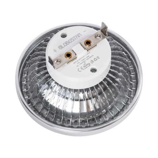 DARKO 60379 Σποτ LED Indirect Anti-Glare AR111 14W 1638lm 40° AC 220-240V IP20 Φ11.1 x Υ6.6cm Φυσικό Λευκό 4500K - Bridgelux High Lumen COB Gen2 - TÜV Certified Driver - 5 Years Warranty