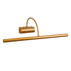 TROIS 60439 Μοντέρνο Φωτιστικό Τοίχου - Απλίκα Καθρέπτη Μπάνιου LED 12W 1400lm 120° AC 220-240V IP44 Φυσικό Λευκό 4500K - Lumileds SMD Chip & TÜV SÜD Driver - Χάλκινο - Μ60 x Π24 x Υ18cm - 3 Χρόνια Εγγύηση