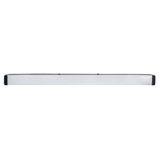 RENATA 60440 Μοντέρνο Φωτιστικό Τοίχου - Απλίκα Καθρέπτη Μπάνιου LED 12W 1400lm 180° AC 220-240V IP44 Φυσικό Λευκό 4500K - Lumileds SMD Chip & TÜV SÜD Driver - Μαύρο Ματ - Μ60 x Π4 x Υ5.5cm - 3 Χρόνια Εγγύηση