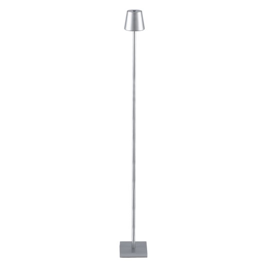 NEGA 60480 Μοντέρνο Επιδαπέδιο Φωτιστικό LED 2.2W 154lm 360° DC 5V IP44 Θερμό Λευκό 2700K Dimmable με Διακόπτη Αφής - Επαναφορτιζόμενο με Μπαταρία Li-ion 4000mAh - Ασημί - Φ10 x Υ135cm - 2 Χρόνια Εγγύηση NEGA 60480 Μοντέρνο Επιδαπέδιο Φωτιστικό LED 2.2W 154lm 360° DC 5V IP44 Θερμό Λευκό 2700K Dimmable με Διακόπτη Αφής - Επαναφορτιζόμενο με Μπαταρία Li-ion 4000mAh - Ασημί - Φ10 x Υ135cm - 2 Χρόνια Εγγύηση