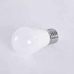 SMARTME 60489 Λάμπα E27 G45 Smart Home WiFi με Λειτουργία μέσω Tuya APP LED 5.5W 550lm 260° AC 220-240V IP20 Πολύχρωμο RGBW+WW Dimmable - Bridgelux Chip - Μ4.5 x Π4.5 x Υ8.8cm - 3 Χρόνια Εγγύηση