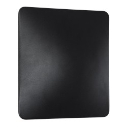 HELIO-S 60497 Μοντέρνο Φωτιστικό Τοίχου - Απλίκα LED 12W 1440lm 120° AC 220-240V Αδιάβροχο IP65 Φυσικό Λευκό 4500K - Lumileds SMD Chip & TÜV SÜD Driver - Μαύρο Ματ - Μ26 x Π5 x Υ26cm - 5 Χρόνια Εγγύηση