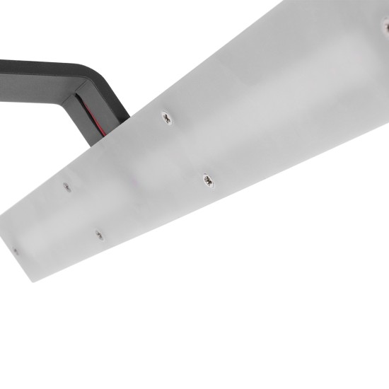 MIRROR 60513 Φωτιστικό Τοίχου - Απλίκα LED 12W 1440lm 120° AC 85-265V IP54 Φυσικό Λευκό 4500K Γκρι Μέταλλο - Μ42 x Π5 x Υ15cm - 2 Xρόνια Εγγύηση MIRROR 60513 Φωτιστικό Τοίχου - Απλίκα LED 12W 1440lm 120° AC 85-265V IP54 Φυσικό Λευκό 4500K Γκρι Μέταλλο - Μ42 x Π5 x Υ15cm - 2 Xρόνια Εγγύηση