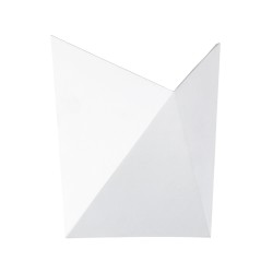 STEALTH 60518 Μοντέρνο Φωτιστικό Τοίχου - Απλίκα LED 10W 1000lm 60° AC 220-240V Αδιάβροχο IP65 Θερμό Λευκό 2700K - Bridgelux COB Chip & TÜV SÜD Driver - Λευκό Ματ - Μ17 x Π7.5 x Υ17cm - 5 Χρόνια Εγγύηση