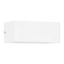 CIRCOA 60542 Μοντέρνο Φωτιστικό Τοίχου - Απλίκα LED 10W 1000lm 60° AC 220-240V Αδιάβροχο IP44 Θερμό Λευκό 2700K - Bridgelux COB Chip & TÜV SÜD Driver - Λευκό Ματ - Μ20 x Π8 x Υ10cm - 5 Χρόνια Εγγύηση