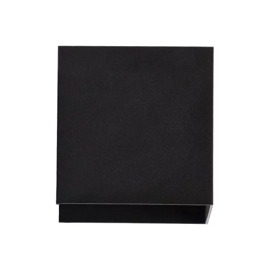 AXIS-S 60568 Μοντέρνο Φωτιστικό Τοίχου - Απλίκα LED 10W 1250lm 5°/60° AC 220-240V Αδιάβροχο IP65 Ψυχρό Λευκό 6000K - Bridgelux COB Chip & TÜV SÜD Driver - Μαύρο Ματ - Μ10 x Π10 x Υ10cm - 5 Χρόνια Εγγύηση