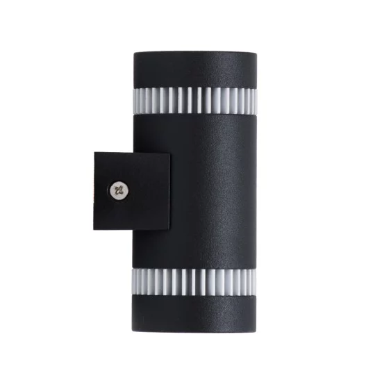 CANNONAL 60580 Μοντέρνο Φωτιστικό Τοίχου - Απλίκα LED 20W 2300lm 30° AC 220-240V IP20 Θερμό Λευκό 2700K - Bridgelux COB Chip & TÜV SÜD Driver - Μαύρο Ματ & Λευκό Ματ - Μ12 x Π6.5 x Υ11cm - 3 Χρόνια Εγγύηση