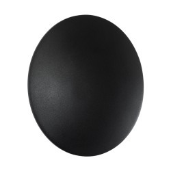 HELIO-R 60659 Μοντέρνο Φωτιστικό Τοίχου - Απλίκα LED 7W 700lm 120° AC 220-240V Αδιάβροχο IP65 Θερμό Λευκό 2700K - Lumileds SMD Chip & TÜV SÜD Driver - Μαύρο Ματ - Μ16 x Π5 x Υ16cm - 5 Χρόνια Εγγύηση