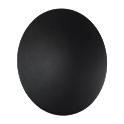 HELIO-R 60661 Μοντέρνο Φωτιστικό Τοίχου - Απλίκα LED 12W 1380lm 120° AC 220-240V Αδιάβροχο IP65 Θερμό Λευκό 2700K - Lumileds SMD Chip & TÜV SÜD Driver - Μαύρο Ματ - Μ26 x Π26 x Υ5cm - 5 Χρόνια Εγγύηση