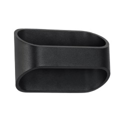 EDEN 60670 Μοντέρνο Φωτιστικό Τοίχου - Απλίκα LED 10W 950lm 60° AC 220-240V IP20 Θερμό Λευκό 2700K - Bridgelux COB Chip & TÜV SÜD Driver - Μαύρο Ματ - Μ16 x Π10.5 x Υ9cm - 3 Χρόνια Εγγύηση