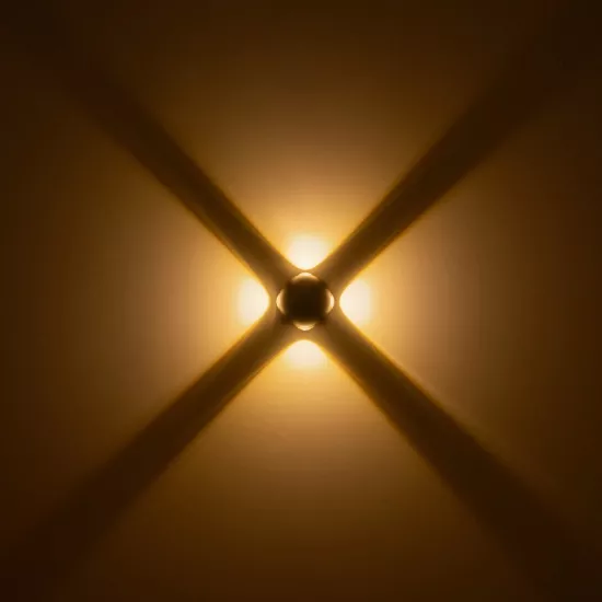 VEGA 60673 Μοντέρνο Φωτιστικό Τοίχου - Απλίκα LED 12W 1500lm 30° AC 220-240V Αδιάβροχο IP65 Θερμό Λευκό 2700K - Bridgelux COB Chip & TÜV SÜD Driver - Μαύρο Ματ - Μ10 x Π7.5 x Υ10cm - 5 Χρόνια Εγγύηση