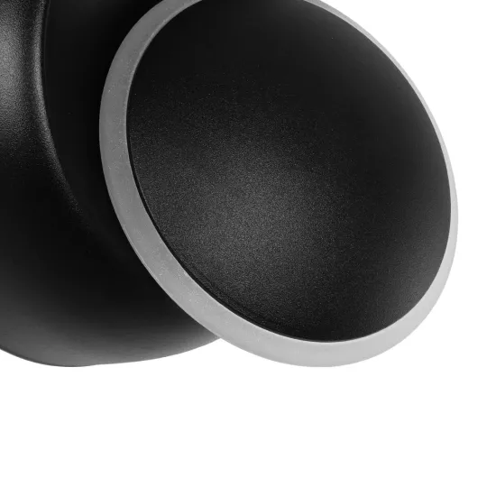 TSUKI 60675 Μοντέρνο Φωτιστικό Τοίχου - Απλίκα LED 5W 625lm 180° AC 220-240V Αδιάβροχο IP65 Θερμό Λευκό 2700K - Bridgelux COB Chip & TÜV SÜD Driver - Μαύρο Ματ - Μ14 x Π8.5 x Υ14cm - 5 Χρόνια Εγγύηση