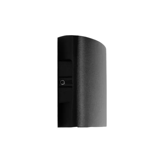 SIXOAD 60677 Μοντέρνο Φωτιστικό Τοίχου - Απλίκα LED 8W 1000lm 30° AC 220-240V Αδιάβροχο IP65 Θερμό Λευκό 2700K - CREE XPE Chip & TÜV SÜD Driver - Μαύρο Ματ - Μ12 x Π4 x Υ8cm - 5 Χρόνια Εγγύηση