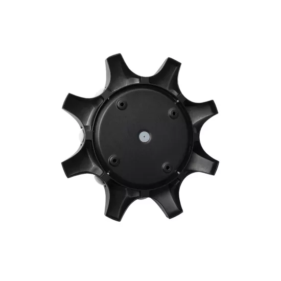 SPARK 60684 Μοντέρνο Φωτιστικό Τοίχου - Απλίκα LED 16W 2000lm 30° AC 220-240V Αδιάβροχο IP65 Θερμό Λευκό 2700K - CREE XPE Chip & TÜV SÜD Driver - Μαύρο Ματ - Μ25 x Π6 x Υ25cm - 5 Χρόνια Εγγύηση